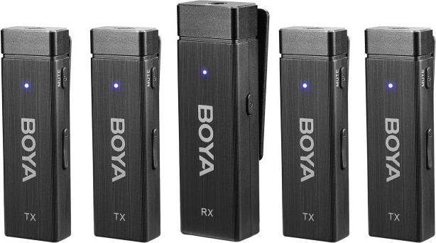 Actual product image Boya BY-W4 Wireless Microphone for Smartphone