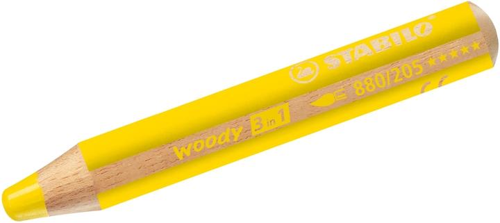 Image du produit STABILO woody 3 en 1 crayon de couleur (Jaune, 1 x)