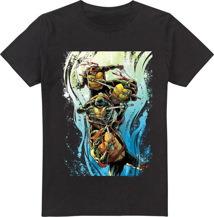 Teenage Mutant NT Cool Rainbow Warriors TShirt (XL)