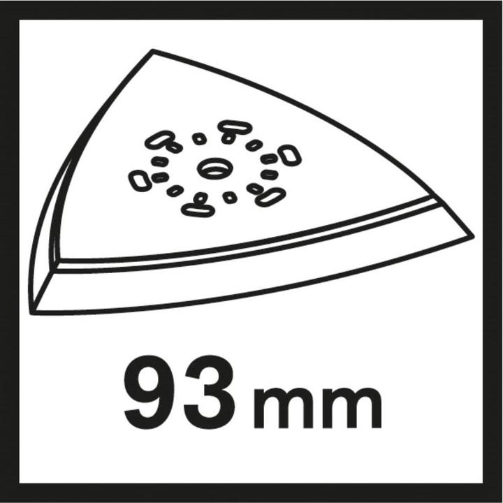 Actual product image Bosch Professional Zubehör Grinding plate Quick Change 93mm AVZ 93 G