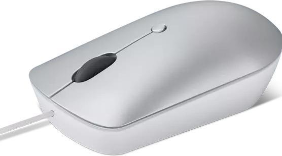 Produktbild Lenovo 540 USB-C Wired Compact Mouse sv. Å¡edÃ¡ (Kabelgebunden)