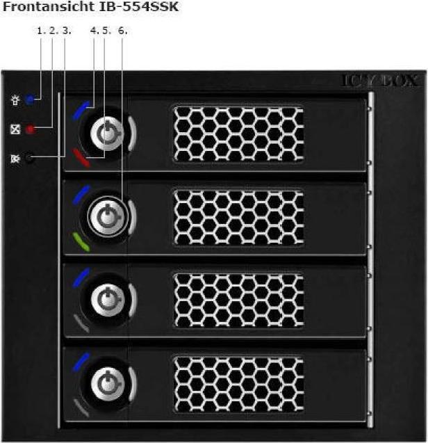Produktbild Icy Box Ib-554ssk