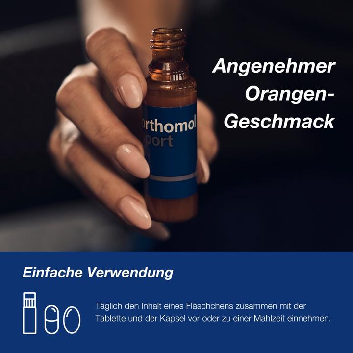 Produktbild Pharma Medica orthomol sport Trinkfläschchen/Tabletten/Kapseln, 30 St. Portionen (30 Stück, Tabletten, Kapseln)