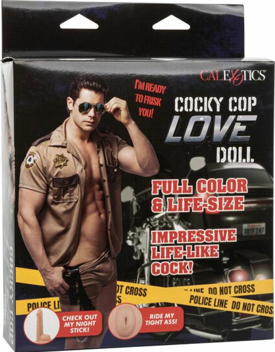 Actual product image CalExotics Cocky Cop Love Doll