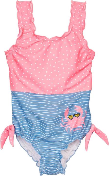 Immagine prodotto Playshoes Costume da bagno Protezione UV Cancro Blu/Rosa Taglia 110-116 (110)