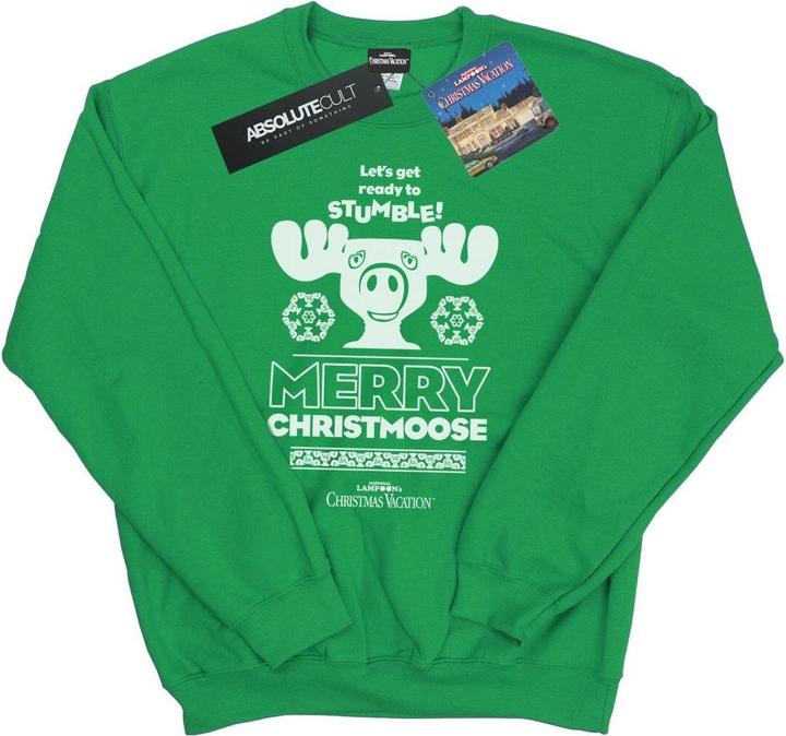 Image du produit National Lampoon´s Vacation National Lampoon's Christmas Vacation - Sweat MERRY CHRISTMOOSE - Homme (L)