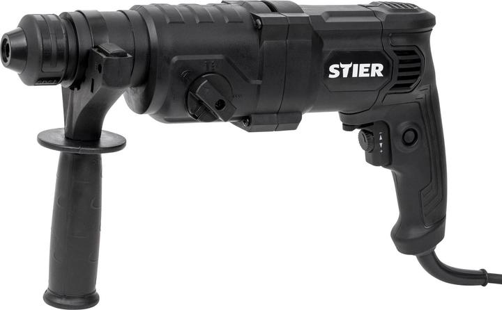 Produktbild Stier Bohrhammer SHB-T-4900, 800 W, 3,3 J, 0-4900 Schläge/Min, SDS-Plus Aufnahme (Netzbetrieb)