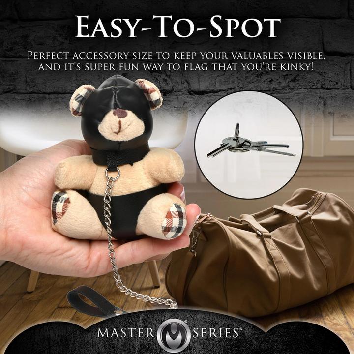 Produktbild Master Series Geknebelter Teddybär Schlüsselanhänger