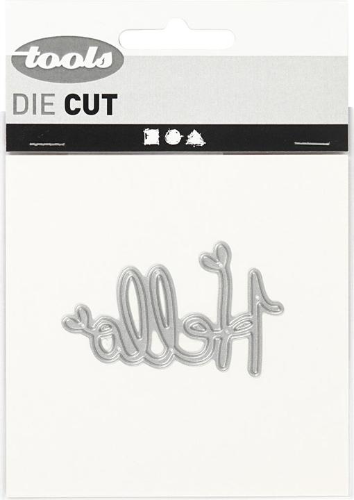Produktbild Creativ Company Stanzschablone 5.9 x 3.6 cm, Hello