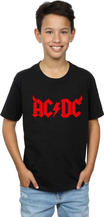 Produktbild AC/DC Jungen Horns Logo TShirt (116)