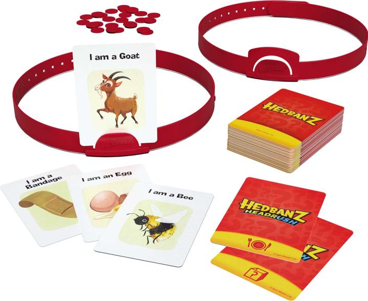Actual product image Spin Master HEDBANZ RARA Wat Ben Ik? Reisspel (Dutch)