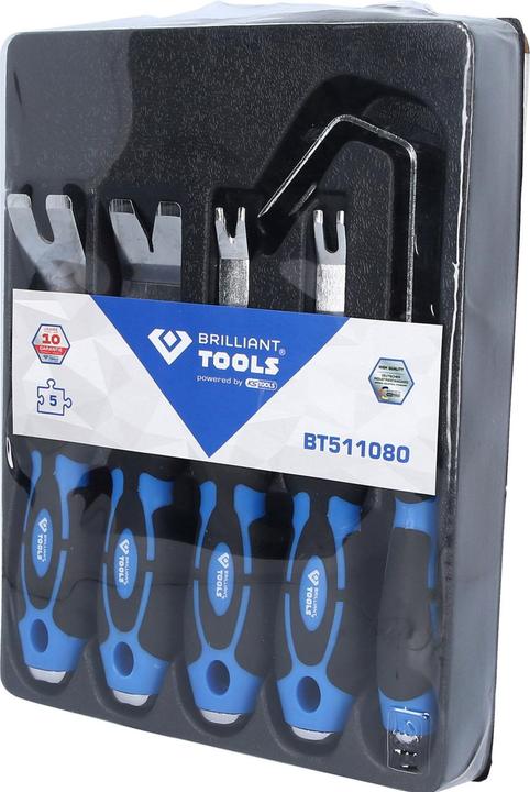 Produktbild Brilliant Tools Cliplöser- und Schneidsatz, 5-tlg (282 mm)