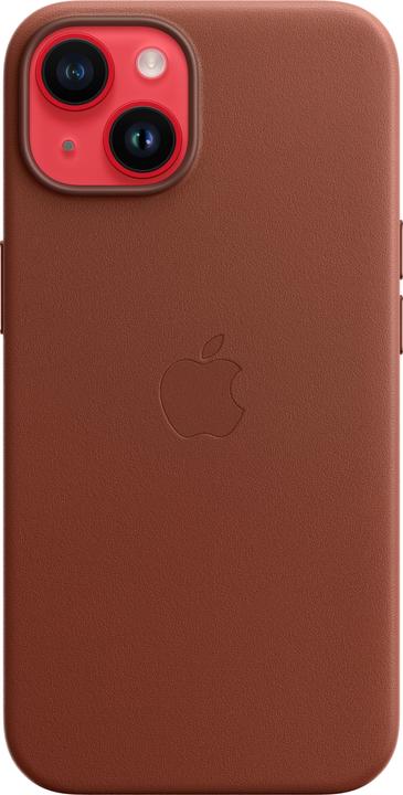 Actual product image Apple Leather Case with MagSafe (Apple iPhone 14)