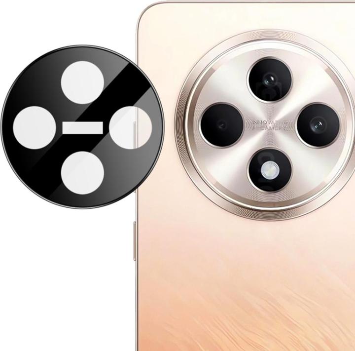 Immagine prodotto Techsuit - Full Camera Glass - Oppo Reno12 F 4G / Reno12 F 5G / Reno12 FS 4G / Reno12 FS 5G - Black (1 Pezzo/i, Oppo Reno12)