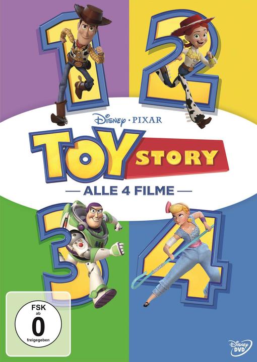 Disney Interactive Studios Toy Story 1-4 (DVD, 2019)
