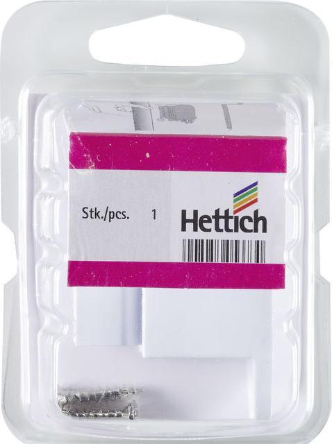 Produktbild Hettich Klemmhalter fr Kurbelstange Kunststoff wei (1 Stk.)