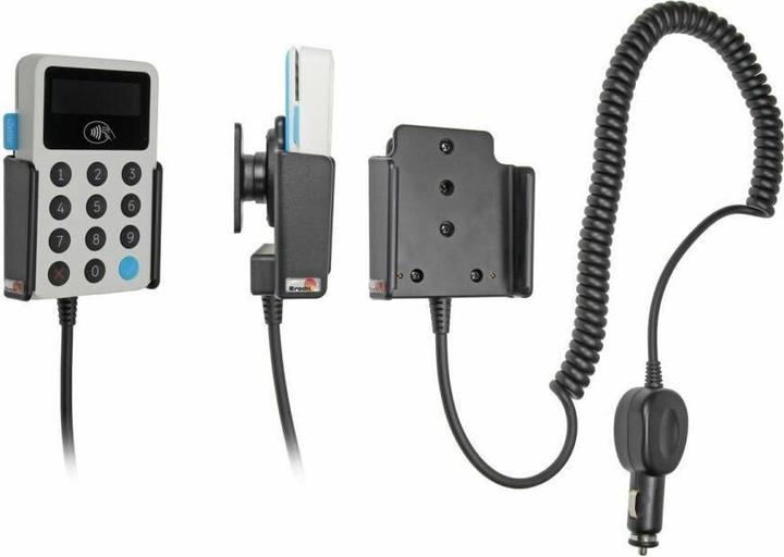 Actual product image Brodit Active holder with cig-plug - vehicle holder/charger for payment terminal