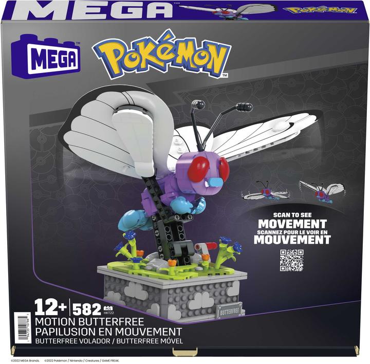 Actual product image Mattel Pokémon™ Motion Butterfree