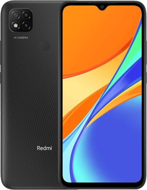 Xiaomi Redmi 9C 16,6 cm (6.53) Dual SIM Android 10.0 4G Micro-USB 3 GB 64 GB 5000 mAh Grijs (64 GB, Midnight Grey, Dual SIM)