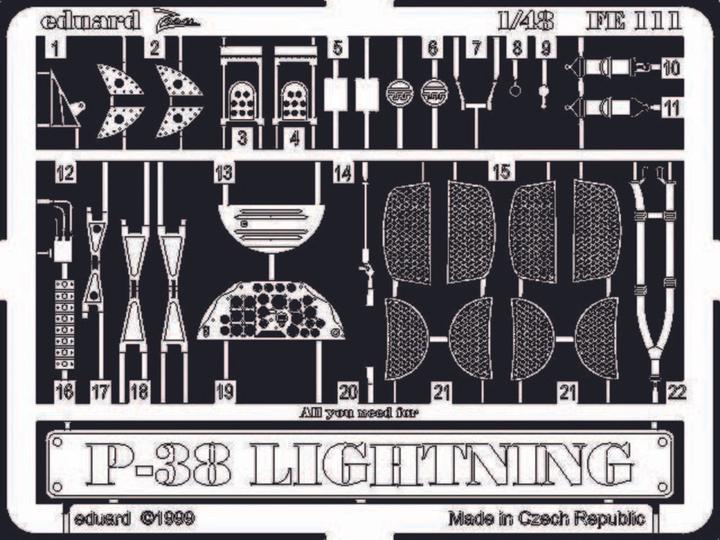 Image du produit Eduard P-38 Lightning
