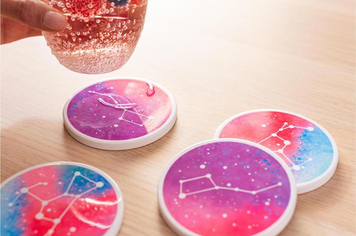 Actual product image Cricut Coaster