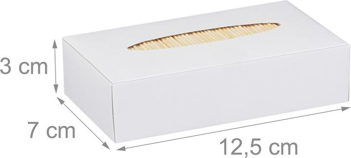Actual product image Relaxdays Wooden Toothpick Set Of 5000 (5000 x)