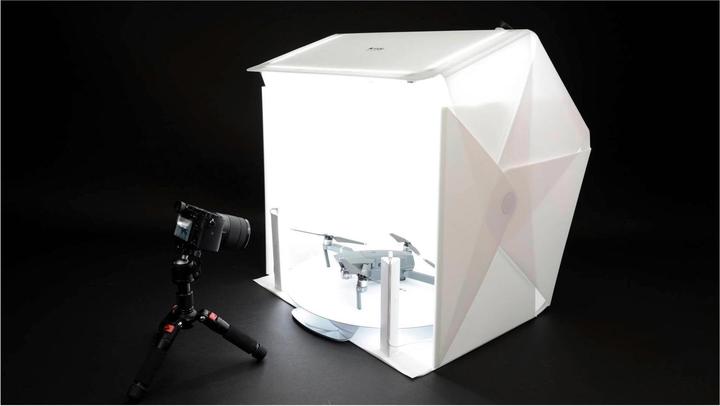 Actual product image Orangemonkie Extension Kit for Foldio 360 (Recording box)