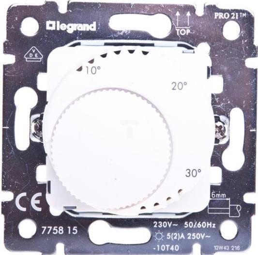 Actual product image Legrand PRO21 Room Uw 775815 Thermostat insert change cont.