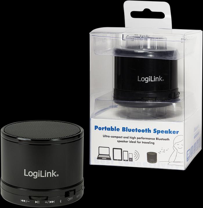Actual product image LogiLink Bluetooth speaker (4 h, Rechargeable battery operated)