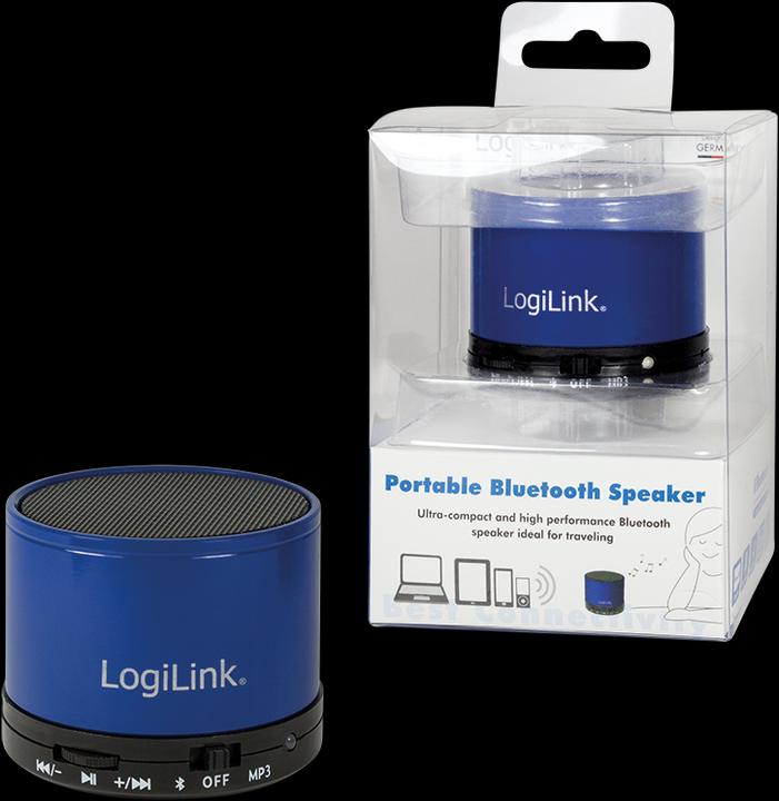 Actual product image LogiLink Bluetooth speaker (4 h, Rechargeable battery operated)