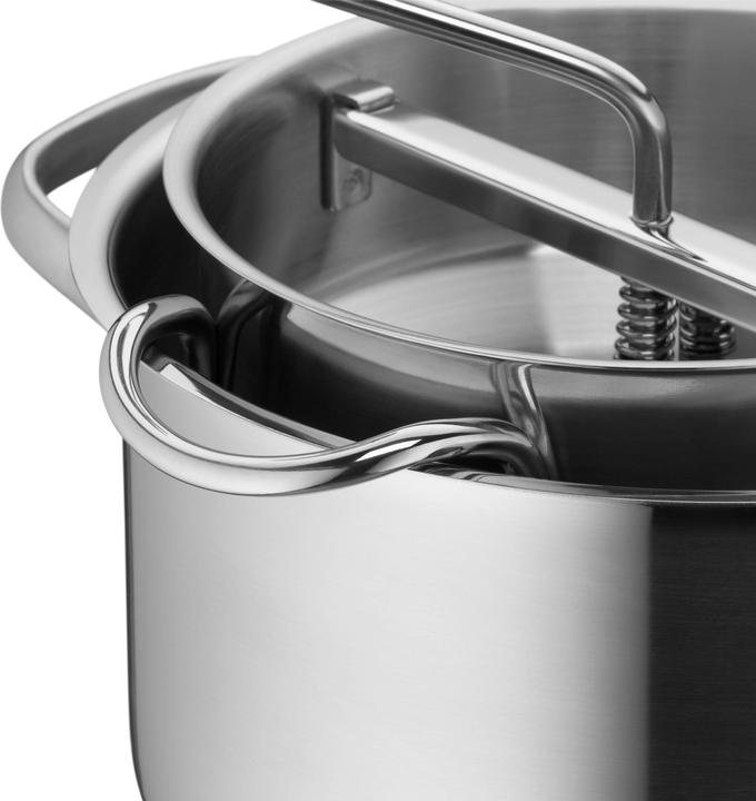 Produktbild WMF Passiermühle 19x11,5cm zerlegbar 3 Lochscheiben Gourmet Cromargan Edelstahl