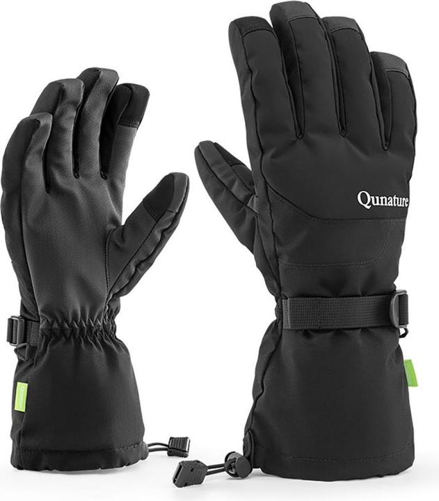 Actual product image Salomon The others Qunature Qunature Finger Style Ski Gloves Size L - Black (L)