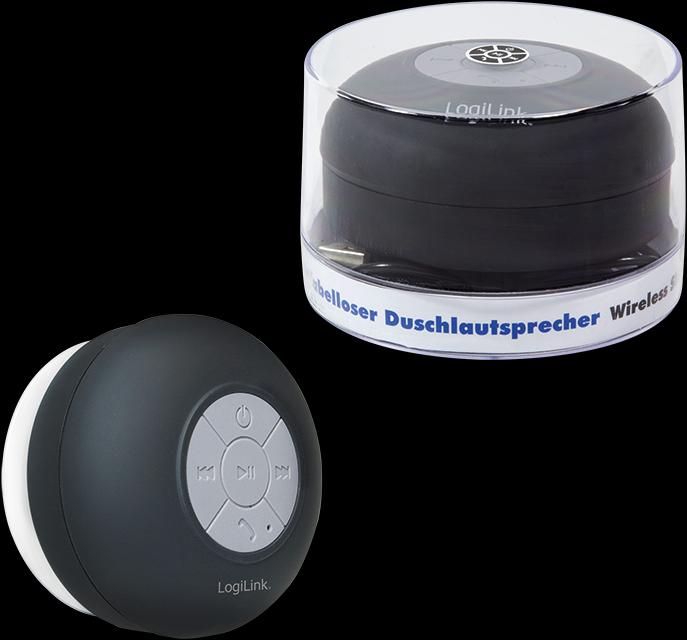 Immagine prodotto LogiLink Altoparlante Bluetooth per la doccia (4 h, Batteria ricaricabile)
