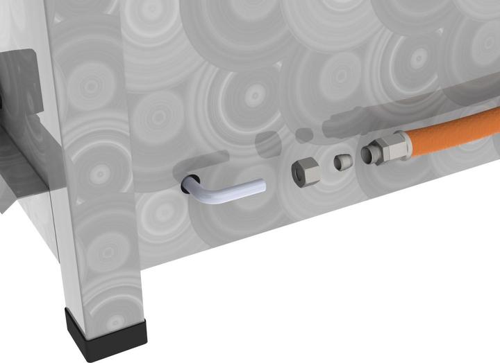 Produktbild ChattenGlut Gasbräter 4-flammig mit Reibekuchen Aufsatz (18 kW)
