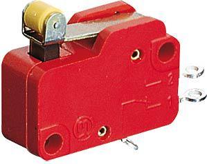 Produktbild Marquardt Mikroschalter, 1006, 10A, 1 Wechsler, 2.5N, Kurzer Rollenhebel