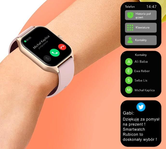 Produktbild RNCF03-5 Damen Smartwatch Roségold Armband + Armband