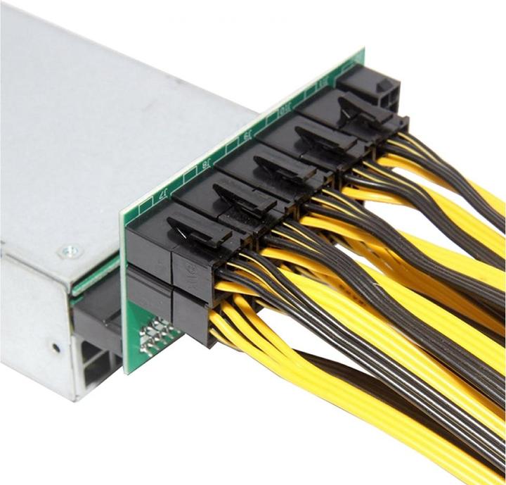 Produktbild PowerGuard PCI-E 6-Pin (male) zu 6-Pin (male) GPU Power Stromkabel 0.5m