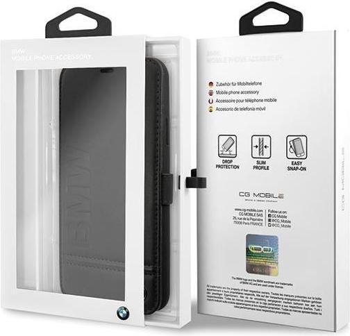 Image du produit BMW Logo Imprint - Apple IPhone 11 Pro Max - Housse en cuir rigide Housse de protection (Apple iPhone 11 Pro)