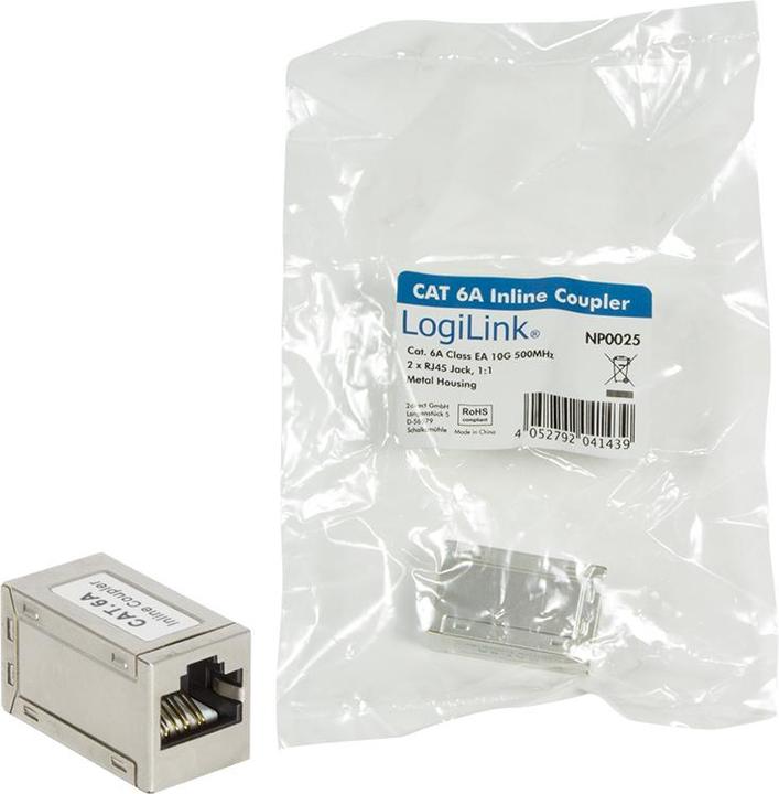 Actual product image LogiLink Patch cable connector (Network coupling)