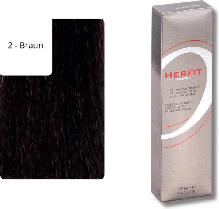 Actual product image XanitaliaPro Hair Colour With Vitamins (2 - Brown)