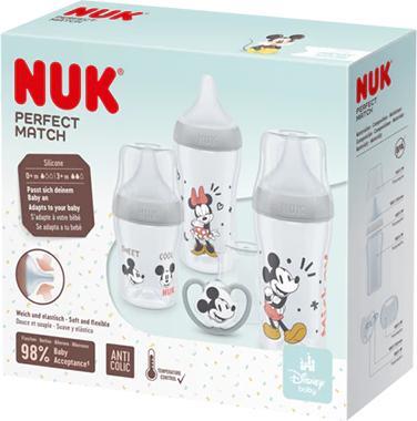 Produktbild NUK Babyflaschen 4-tlg. Starter-Set Perfect Match - 3x PP-Flasche (150 (150 ml)
