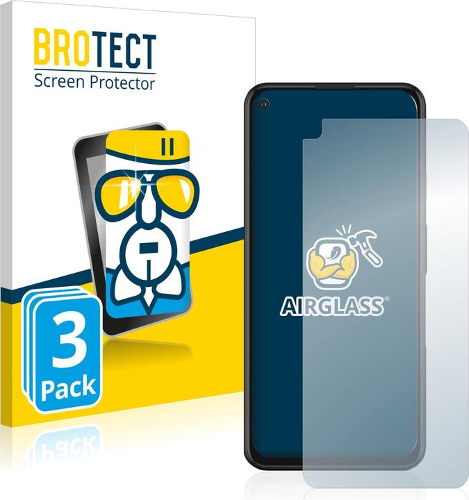 Actual product image BROTECT AirGlass Glass (3 Piece, Google Pixel 5a)
