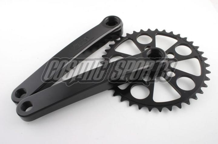 Actual product image White Industries ENO crank, 175mm, 68/73mm, square, black (175 mm)