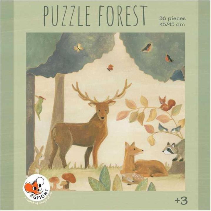 Produktbild Egmont Puzzle Wald 36 Teile aus Karton (36 Teile)
