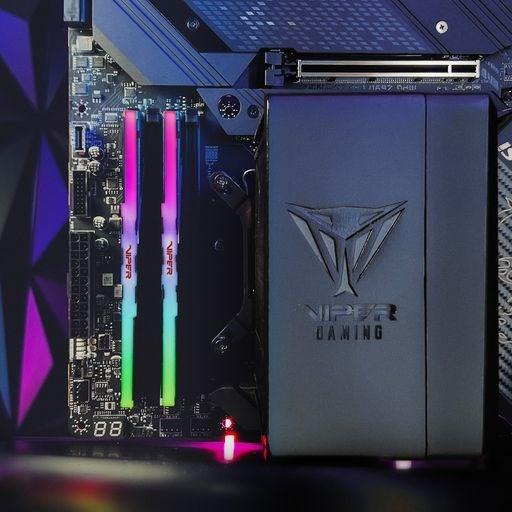 Actual product image Patriot D532GB 6400-40 Viper Venom RGB K2 PAT (2 x 16GB, 6400 MHz, DDR5 RAM, DIMM)