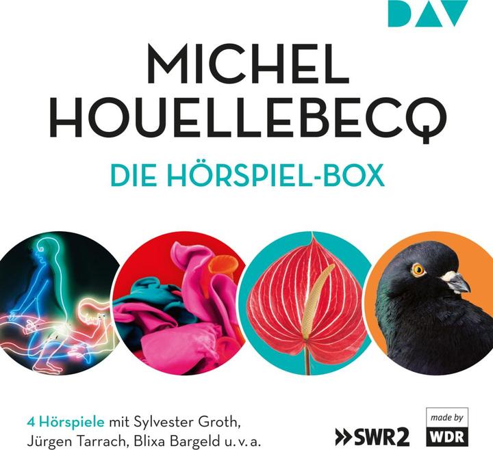 Immagine prodotto Il box di riproduzione radiofonica (Michel Houellebecq, Uli Wittmann, Blixa Bargeld, Norma Cassau, Sylvester Groth, Tedesco)
