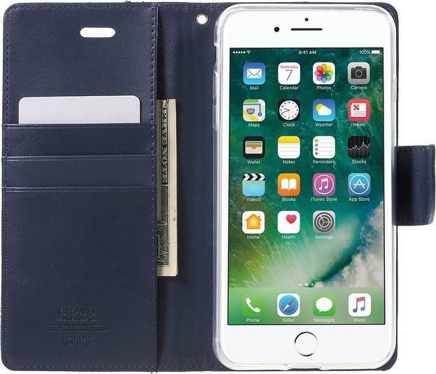 Immagine prodotto Goospery Serie Diario Bravo (Apple iPhone 7 Plus, Apple iPhone 8 Plus)