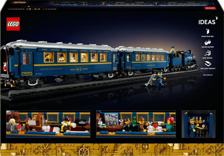 Produktbild LEGO Der Orientexpress (21344, LEGO Ideas, LEGO Seltene Sets)