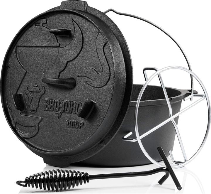 Produktbild BBQ-Toro Dutch Oven Premium Serie DO9P - 9,0 Liter