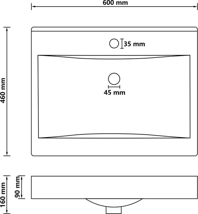 Produktbild VidaXL Jannes (460 mm, 600 mm)